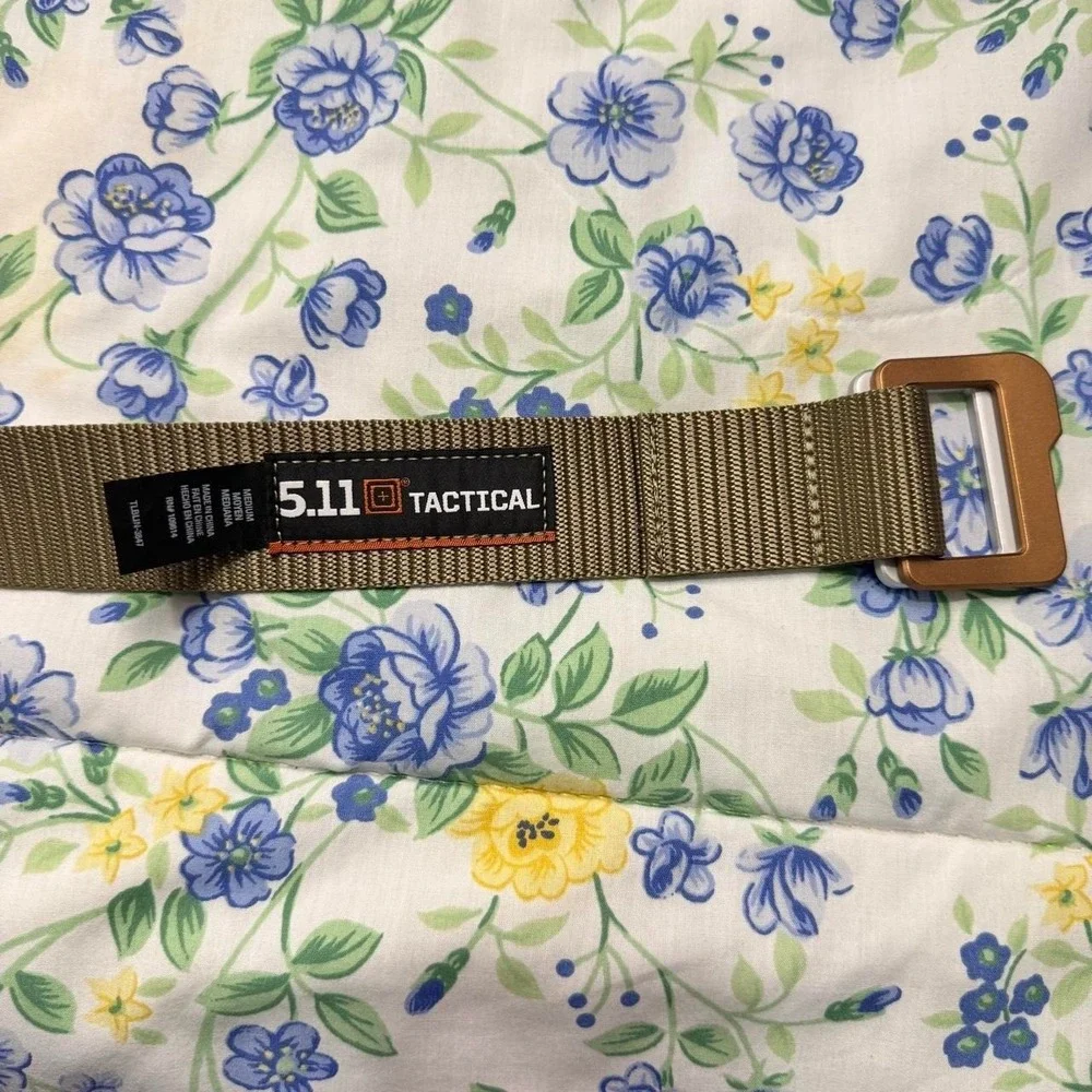 5.11 Tactical Traverse Double Buckle Belt 59510 Olive M 32-34 Utility Outdoors
